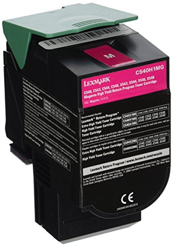 Best Value Lexmark C540n/C543dn/X543dn/C544/X544 Series High Yield Return Program Toner Cartridge - Magenta
