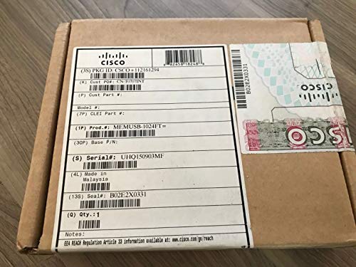 Cisco USB Flash Token - USB flash drive - 1 GB - USB - for Cisco 1941, 2901, 2911, 2921, 2951, 3925, 3925E, 3945, Route Switch Processor 1, 2