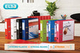 Elba Vision Lever Arch File A4 70 Mm Spine White