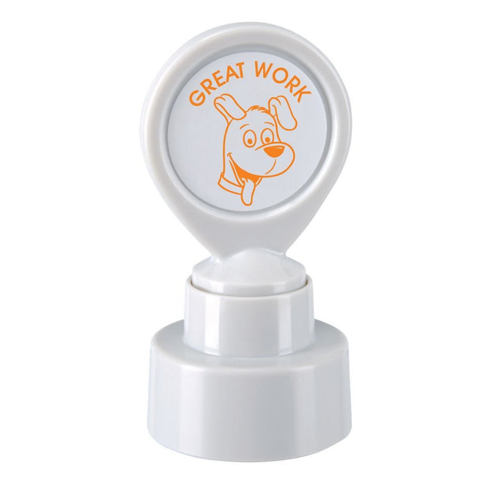 Best Value COLOP 147174 "Great Work" Motivational Stamp , White