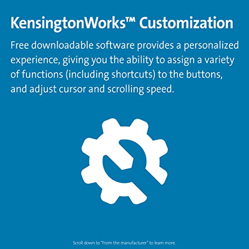 Kensington Pro Fit Ergo Wireless Mouse - Vertical mouse - ergonomic - left-handed - 6 buttons - wireless - 2.4 GHz