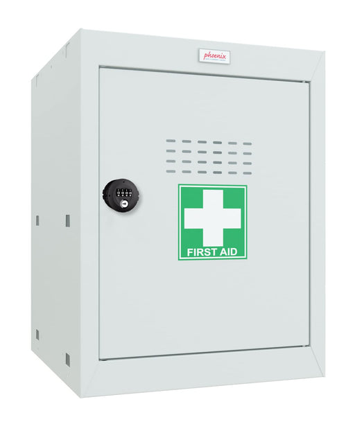 Phoenix MC Series Size 2 Cube Locker in Light Grey with Combination Lock MC0544GGC