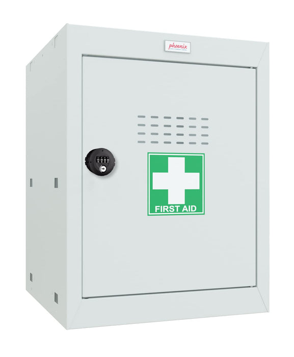 Phoenix MC Series Size 2 Cube Locker in Light Grey with Combination Lock MC0544GGC