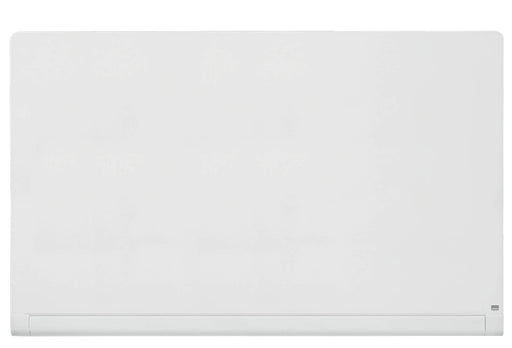 Best Value Nobo Glass Whiteboard with Rounded Corners, Magnetic, 1883 x 1053 mm, Includes Marker, Magnets and Fitting Kit, White, 1905193