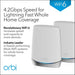 NETGEAR Orbi RBK752 - Wi-Fi system (router, extender) - up to 5,000 sq.ft - mesh - GigE - 802.11a/b/g/n/ac/ax - Tri-Band