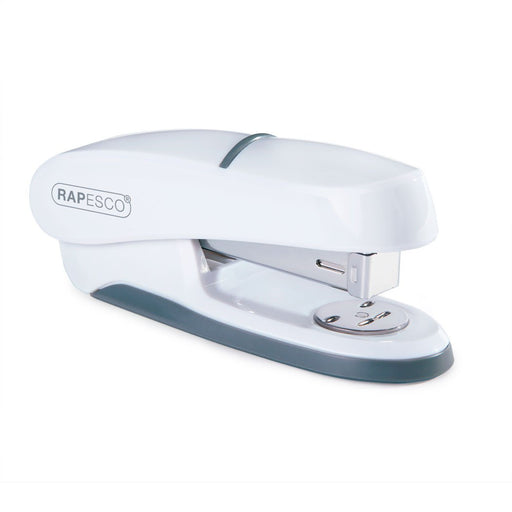 Best Value Rapesco 1273 P20 Shimma Half Strip Stapler uses Staples 26 and 24/6 mm with 20 Sheet Capacity - White