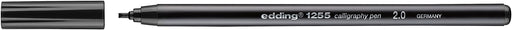 Best Value edding 1255 2.0 mm Calligraphy Pen - Black (Pack of 10)