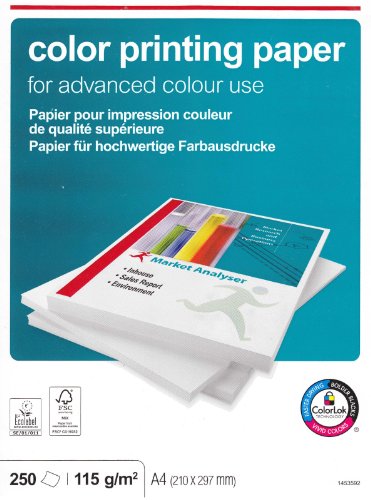 Pk250 Clr Ppr A4 Od 115Gsm Clr Prnt Fsc2