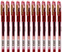 Best Value G107 Grip Gel Rollerball 0.7 mm (Pack of 12) - Red