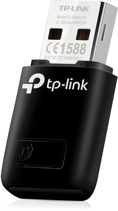 Best Value TP-Link TL-WN823N Wi-Fi Dongle, 300 Mbps Mini Wireless Network USB Wi-Fi Adapter for PC Desktop Laptop(Supports Windows XP/7/8/8.1/10, OS X (10.9-10.13) and Linux, WPS, Soft AP, USB 2.0)