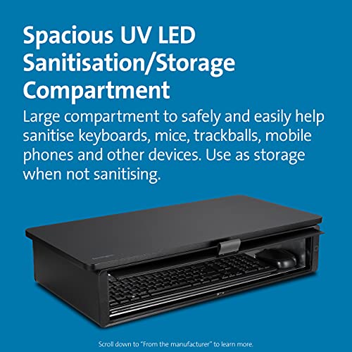 Kensington UVStand Monitor Stand Black K55100WW