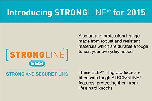 Elba Vision Lever Arch File A4 70 Mm Spine White