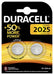Best Value Duracell Specialty 2025 Lithium Coin Battery 3V, pack of 2 (DL2025/CR2025)