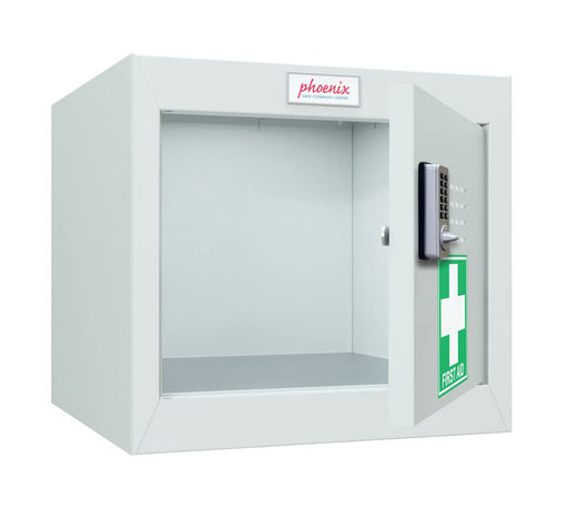 Phoenix MC Series Size 1 Cube Locker in Light Grey with Electronic Lock MC0344GGE