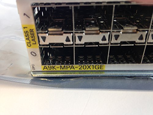 Cisco 20-port 1-Gigabit Ethernet Modular Port Adapter - Expansion module - GigE - 20 ports - for ASR 9006, 9010, 9904, 9910, 9912, 9922