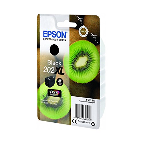 Epson 202XL - 13.8 ml - black - original - blister - ink cartridge - for Expression Premium XP-6000, XP-6005, XP-6100, XP-6105