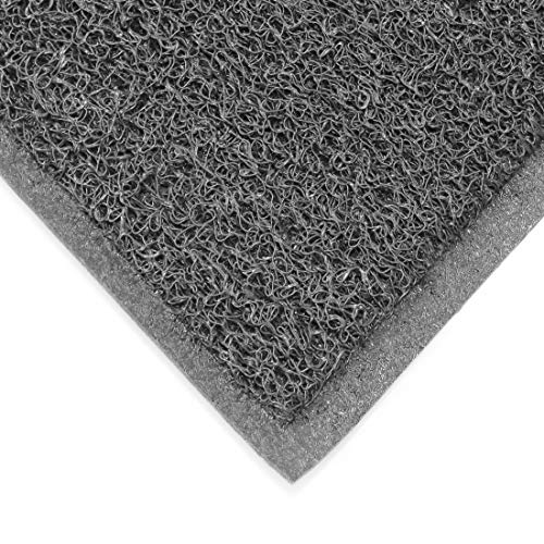 Doortex Twistermat Dirt Trapping Mat for Outdoor Use Vinyl 120 x 180cm Grey FC4120180TWISG