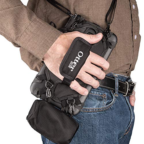 OtterBox Utility Series Latch II - Strap system for tablet - black - for Samsung Galaxy Tab Active 2