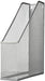 Best Value 3 x Executive Mesh Magazine File Rack - Silver pk3