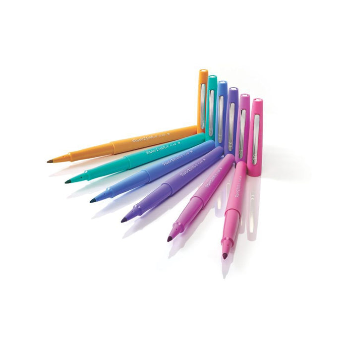 Best Value Paper Mate Flair Felt Tip Pens, Medium Point (0.7mm), Candy POP & Assorted Colours, 12 Count