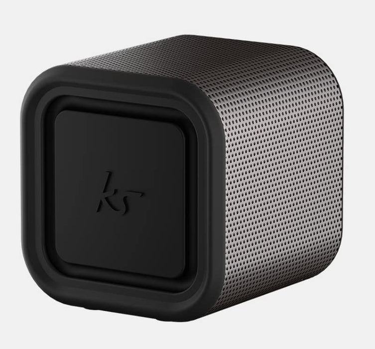 KitSound Boomcube 15 Wireless Bluetooth Speaker Gun Metal