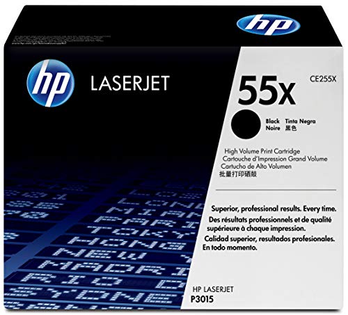 Best Value HP CE255X 55X High Yield Original LaserJet Toner Cartridge, Black, Pack of 1