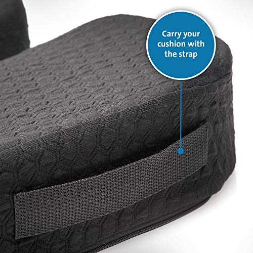 Kensington Premium Cool Gel Seat Cushion - Seat cushion - black