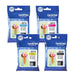 Brother LC3213 Value Pack - 4-pack - black, yellow, cyan, magenta - original - ink cartridge - for Brother DCP-J772DW, DCP-J774DW, MFC-J890DN, MFC-J890DW, MFC-J890DWN, MFC-J895DW