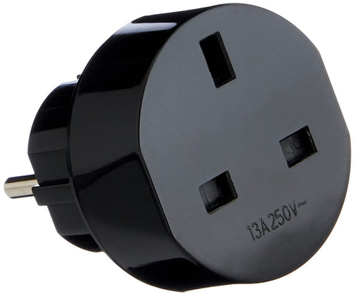 Brennenstuhl Travel Adapter GB-to-Europe Earthed