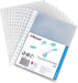 Best Value Rexel Superfine Embossed A5 Pockets - Clear, Pack of 20