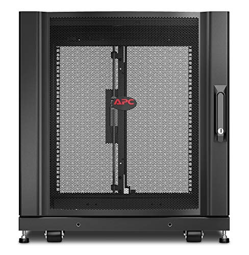 APC NetShelter SX - Rack cabinet - black - 12U - 19" - for P/N: SURT48RMXLBP