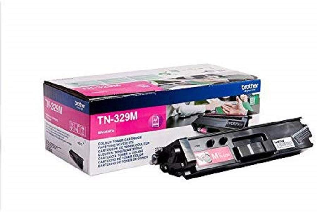 Best Value Brother TN-329M Toner Cartridge, Super High Yield, Magenta, Brother Genuine Supplies