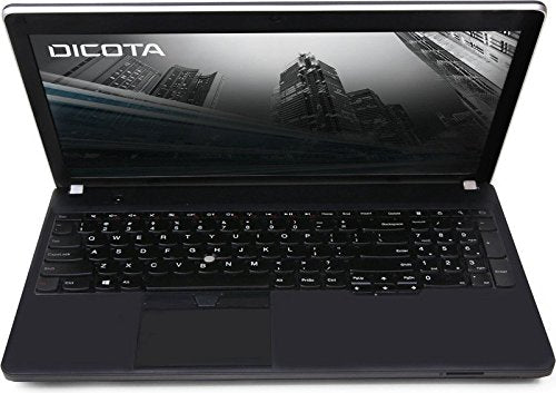 DICOTA Secret 15.6" (16:9) 4-Way Privacy Filter for PC monitor and Laptop/Notebook Screens. With this installed, the view directly in front is unaffected but it prevents unwanted eyes from seeing what you see.  This model is a 4-way version which protects from all four directions (left/right and top/bottom).  Touchscreen functionality unaffected.  Provides scratch protection for the screen.  Also anti glare. The protective film is stuck directly on to the screen.  Bubble free and easy to remove