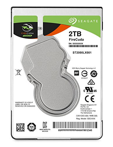 Seagate FireCuda 520 ZP2000GM3A002 - Solid state drive - encrypted - 2 TB - internal - M.2 2280 - PCI Express 4.0 x4 (NVMe) - TCG Pyrite Encryption