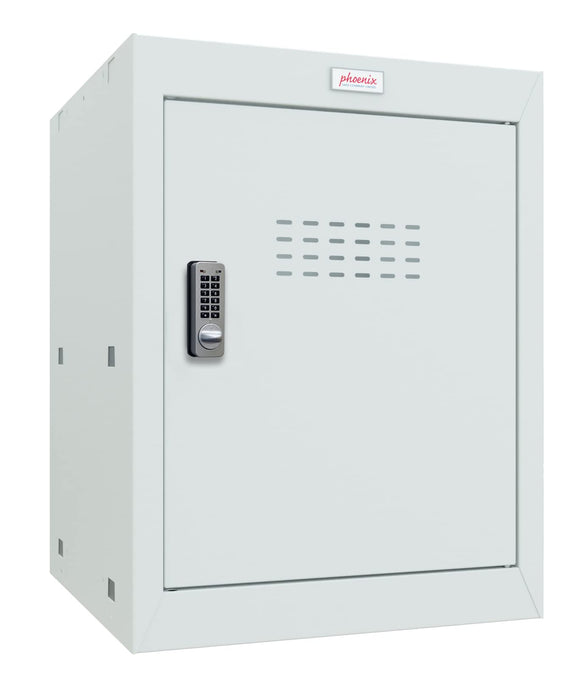 Phoenix CL Series Size 2 Cube Locker in Light Grey with Electronic Lock CL0544GGE