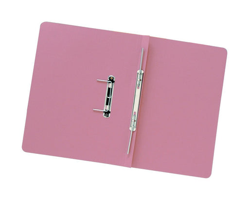 Best Value Exacompta Guildhall Spiral Files, 315 gsm, Foolscap, - Pink, Pack of 50
