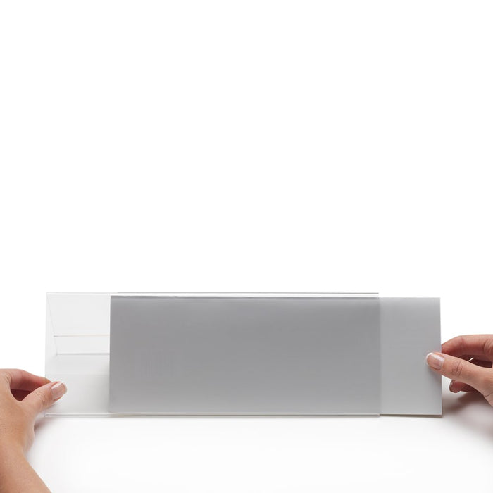 Best Value Deflecto 01899X Seminar Sign Holder Tent-shaped A4 Clear Ref 48601