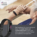 Fitbit Luxe - Graphite stainless steel - activity tracker with band - silicone - black - band size: S/L - Bluetooth