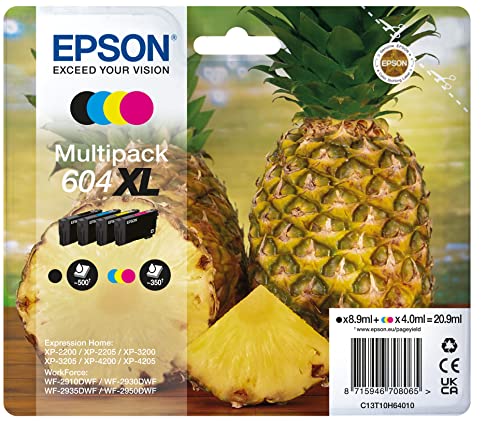 Epson C13T10H64010 604XL Mult Pk BKCMY