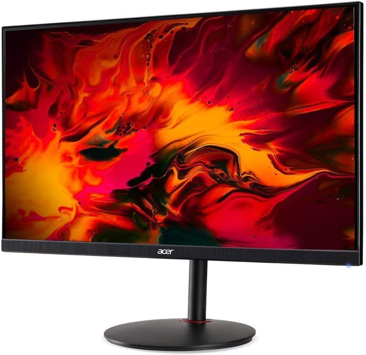 Acer Nitro XV282K KVbmiipruzx - XV2 Series - LCD monitor - 28" - 3840 x 2160 4K UHD (2160p) @ 144 Hz - IPS - 400 cd/m? - DisplayHDR 400 - 0.5 ms - 2xHDMI, DisplayPort, USB-C - speakers - black