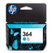 HP 364 - 3 ml - cyan - original - ink cartridge - for Deskjet 35XX, Photosmart 55XX, 55XX B111, 65XX, 65XX B211, 7510 C311, B110, Wireless B110