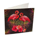 Crystal Art Pink Flamingos 18 x 18cm Card CCK-A7