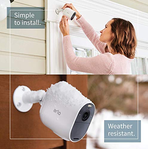 Arlo Essential XL - Network surveillance camera - outdoor, indoor - weatherproof - colour (Day&Night) - 1920 x 1080 - 1080p - audio - wireless - Wi-Fi - H.264