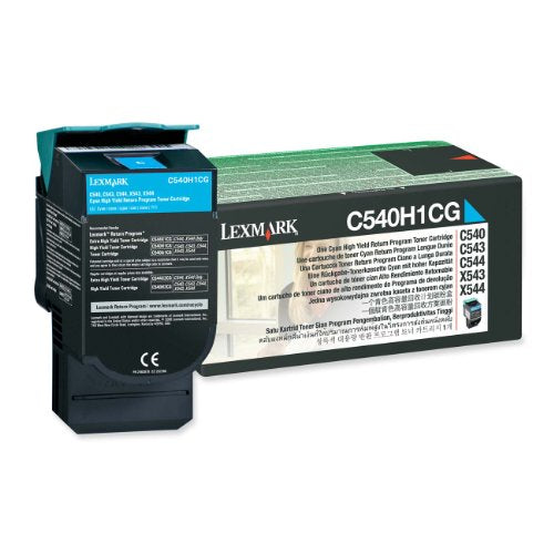 Best Value Lexmark C540n/C543dn/X543dn/C544/X544 Series High Yield Return Program Toner Cartridge - Cyan