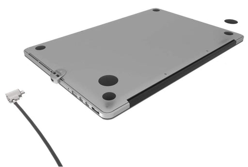 Compulocks MacBook Air Retina 13-inch (2012-2015) Cable Lock Adapter With Combination Cable Lock - System security kit - silver - for Apple MacBook Air ( Mid 2012, Mid 2013, Early 2014, Early 2015, Mid 2017)