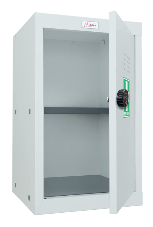 Phoenix MC Series Size 3 Cube Locker in Light Grey with Combination Lock MC0644GGC
