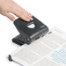 Rapesco 827-P 2-Hole Metal Hole Punch Black