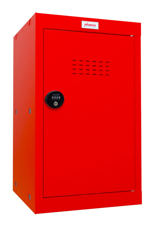 Phoenix CL Series Size 3 Cube Locker in Red with Combination Lock CL0644RRC