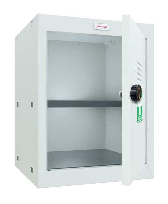 Phoenix MC Series Size 2 Cube Locker in Light Grey with Combination Lock MC0544GGC