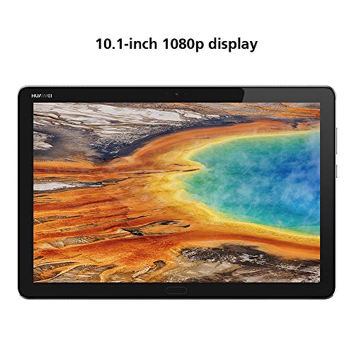 HUAWEI MediaPad M5 Lite  10.1 Android 8.0 Tablet, 1080P Full HD Display, Octa-Core Processor, 64GB, Quad-Speaker, 7500mAh Large Battery with Quick Charge, Space Gray